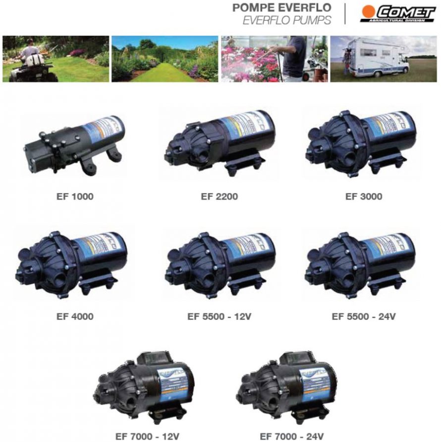 Comet everflo 12v
